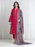 ALLURE | Unstitched 3PC Khaddar - EWU6A3-37186-3P