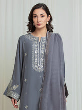 Festive Embroidered | Unstitched Embroidered Silk Suit 3PC