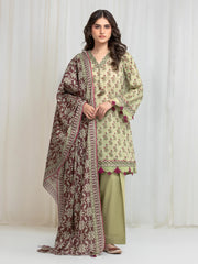 ALLURE | Unstitched 3PC lawn - EWU6A1-36643-3P