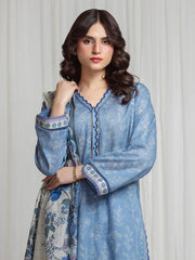 MERAK ZARI | Unstitched 3PC lawn EWU6M6-092-3P