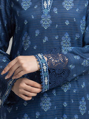 MERAK ZARI | Unstitched 3PC lawn EWU6M6-104-3P