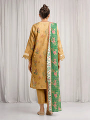 MERAK ZARI | Unstitched 3PC lawn EWU6M6-053-3P