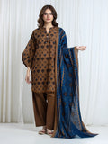 ALLURE | Unstitched 3PC Khaddar - EWU6A3-37103-3P