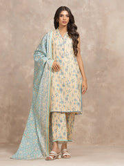 ALLURE | Unstitched 3PC lawn EWU6A1-36503-3P