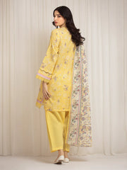 MERAK ZARI | Unstitched 3PC lawn EWU6M6-027-3P
