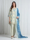 MERAK ZARI | Unstitched 3PC lawn EWU6M6-103-3P