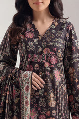 SAYA 3PC Printed Lawn | U05-25156-02AR