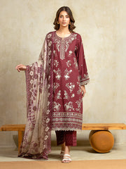 Festive Embroidered | Unstitched 3PC lawn EWU5V2-31807-3P