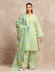 ALLURE | Unstitched 3PC lawn - EWU6A1-36514-3P
