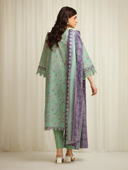 ALLURE | Unstitched 3PC lawn - EWU6A1-36607-3P