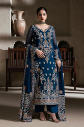 Luxury Embroidered Aysel 3PC Unstitched Lawn By AZU