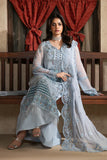 Luxury Embroidered Noorain 3PC Unstitched Lawn By AZU