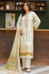 PERIDOT Lawn Embroidered 3PC | PR-546