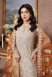 Luxury Embroidered Net Unstitched 3PC Suit By Maryams