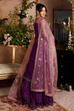 Luxury Embroidered Net Unstitched 3PC Suit By Maryams