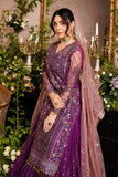 Luxury Embroidered Net Unstitched 3PC Suit By Maryams