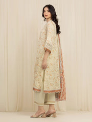 MERAK ZARI | Unstitched 3PC lawn EWU6M6-026-3P