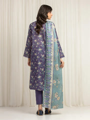 MERAK ZARI | Unstitched 3PC lawn EWU6M6-035-3P