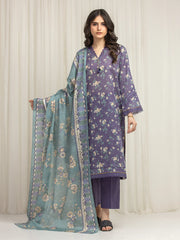 MERAK ZARI | Unstitched 3PC lawn EWU6M6-035-3P