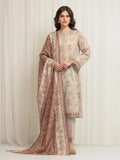 MERAK ZARI | Unstitched 3PC lawn EWU6M6-038-3P