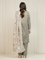 MERAK ZARI | Unstitched 3PC lawn EWU6M6-040-3P