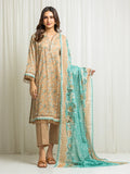 MERAK ZARI | Unstitched 3PC lawn EWU6M6-043-3P