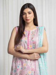 MERAK ZARI | Unstitched 3PC lawn EWU6M6-062-3P