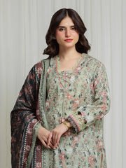 MERAK ZARI | Unstitched 3PC lawn EWU6M6-085-3P