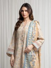 MERAK ZARI | Unstitched 3PC lawn EWU6M6-102-3PC
