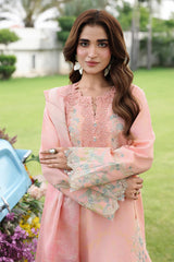 Premium Embroidered Laleh 3PC Unstitched Lawn By Rang Rasiya