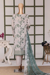 Mehak By HZ Textiles Embroidered 3PC Lawn Suit