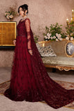 Luxury Embroidered Net Unstitched 3PC Suit By Maryams