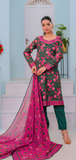 Mizaj Falak| Unstitched 3PC Premium Lawn #8