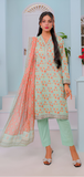 Mizaj Falak| Unstitched 3PC Premium Lawn #3