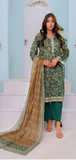 Mizaj Falak| Unstitched 3PC Premium Lawn #10
