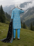 J. | Printed Khaddar 3PC Unstitched Panjnad