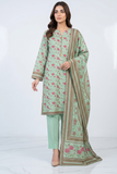Original Stitched Binsaeed 3PC Printed Lawn Article 2