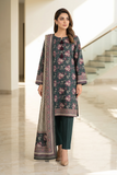 Original Stitched Binsaeed 3PC Printed Lawn Article 35