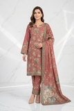 Original Stitched Binsaeed 3PC Printed Lawn Article 4
