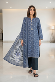 Original Stitched Binsaeed 3PC Printed Lawn Article 19