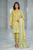 Original Stitched Binsaeed 3PC Printed Lawn Article 16