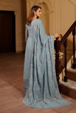 Luxury Embroidered Chiffon Unstitched 3PC Suit By Maryams