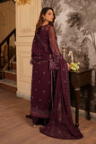 Luxury Embroidered Net Unstitched 3PC Suit By Maryams