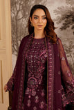 Luxury Embroidered Net Unstitched 3PC Suit By Maryams