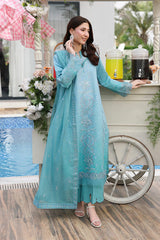 Premium Embroidered Tara 3PC Unstitched Lawn By Rang Rasiya