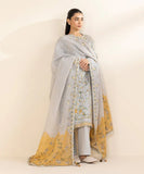 Sapphire Embroidered 3PC | U3PESG25V111