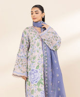 Sapphire Embroidered 3PC | U3PESG25V113