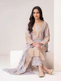 Limelight Unstitched 3PC Slub Khaddar Paste (U4601SU-3PC-489)