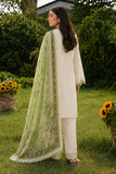 ZELLBURY | ChikanKari 3PC Embroidered Shirt Shalwar Dupatta