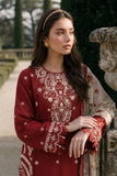 ZELLBURY | ChikanKari 3PC Embroidered Shirt Shalwar Dupatta